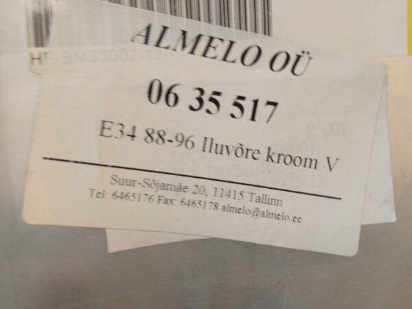 Bmw E34 88-96 Iluvõre kroom vasak 0635517