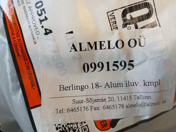 Citroen Berlingo 18- Alum iluv. kmpl(P+V) 0991595