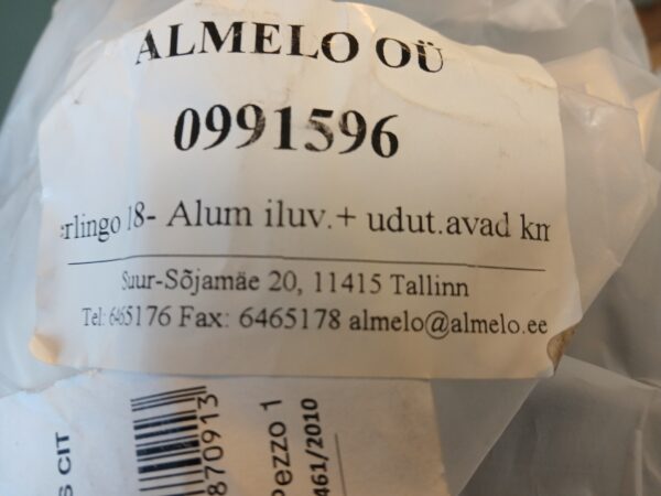 Citroen Berlingo 18- Alum iluv.+ udut.avad kmpl (P+V) 0991596