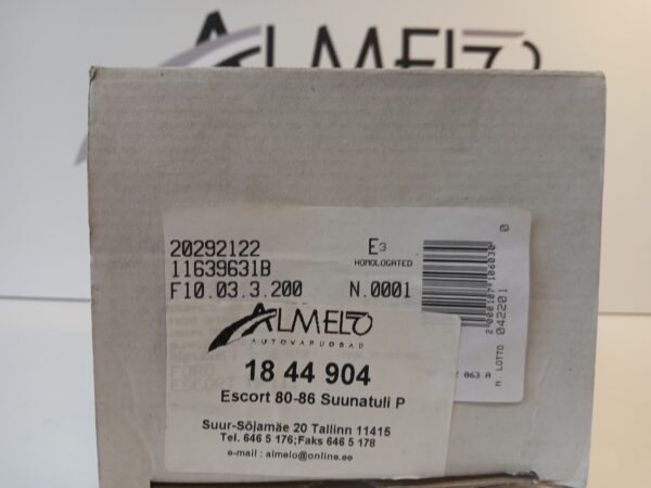 Ford Escort III 80-86 parem suunatuli 1844904