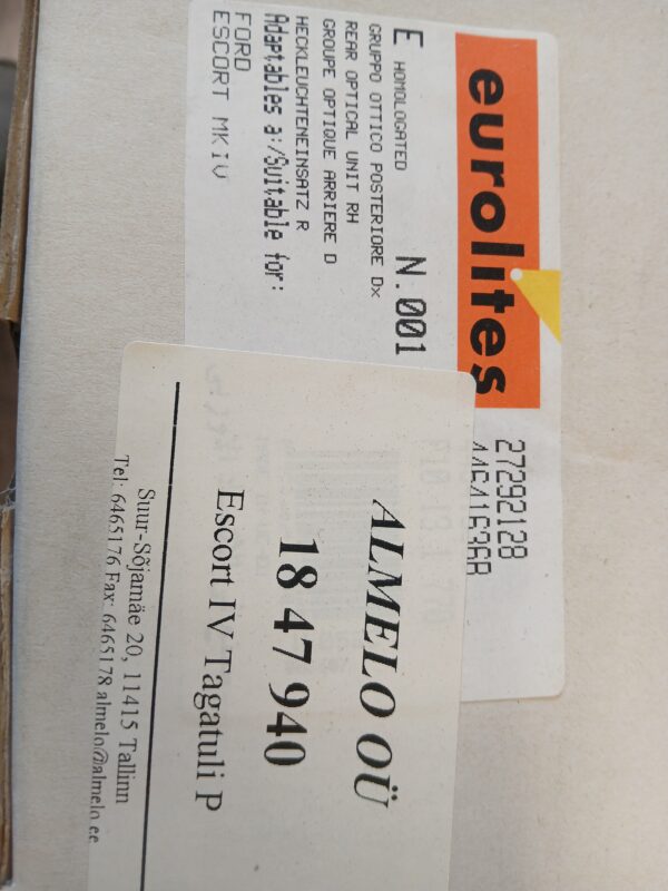 Ford Escort IV parem tagatuli 1847940
