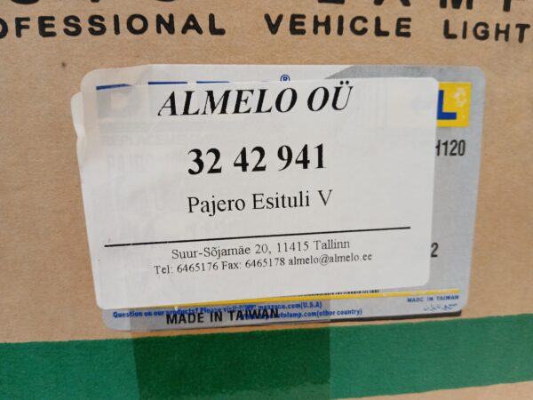 Mitsubishi Pajero 91-97 vasak esituli 3242941