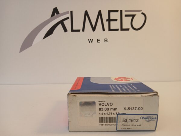Volvo 850 kolvirongad 1,2x1,75x3,0mm 531612