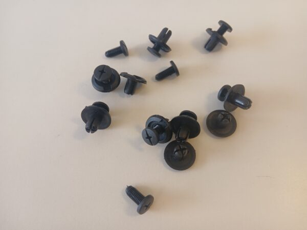 Tüübel, plastiku  D 8 must 71176