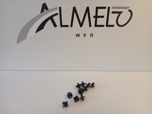 Plastikutüübel, keermega D 6,7 must B22092