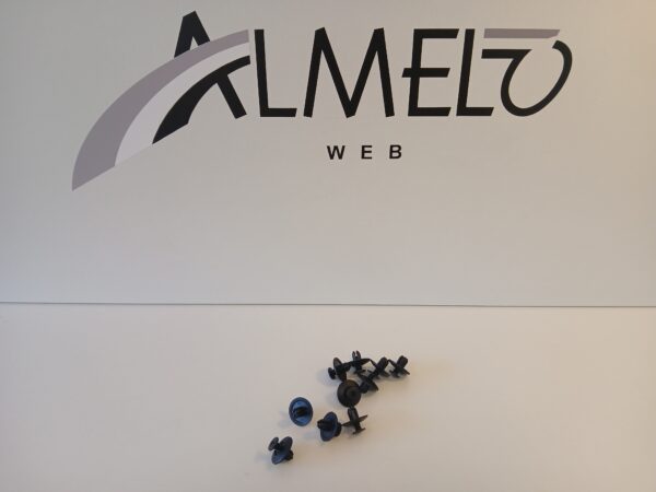Plastikutüübel, keermega D 6,7 must B22092
